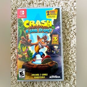 Crash bandicoot trilogy Nintendo switch game